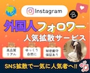 Instagram外国人フォロワー増やします ⭐️最高品質⭐️ほぼ減少なし⭐️自然に増加可能♬ イメージ1