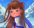 かわいい女の子のイラストを制作致します アイコン、snsに！一枚絵、立ち絵、お安く制作いたします！！ イメージ1