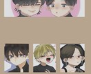 snsアイコンやイラストを描きます 1000円からお受けします❁⃘ イメージ2