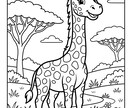 お子様向けのかわいい塗り絵作成します 世界に一つだけの塗り絵で、お子様の創造力を育みませんか？ イメージ4