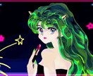 動画用1枚絵のイラスト描きます 動画用や配信用の1枚絵を描かせて頂きます イメージ3