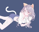 幅広いジャンルで人物イラストを描きます 魅せるSNSイラスト、女の子も男の子もOK！ イメージ7