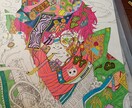 昔風のような個性的な絵を描きます アナログならではの絵をここに!観賞用の原画やデータなど! イメージ5