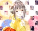 水彩風イラスト描きます 水彩塗りで柔らかなアイコン、1枚絵、夢絵等描きます！ イメージ10