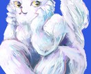 アイコンイラスト・ヘッダー制作します ノイジーで厚塗りの少女やケモノを鮮やかに描きます。 イメージ6