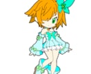 ミニキャラ（女の子）１０キャラデザ分となっています ミニキャラ×ファンタジー×女の子です。格安で販売中！ イメージ10