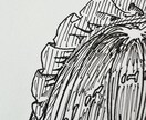 ミリペンで手書きトレースいたします アナログトレースで線画を作成。原画を納品いたします。 イメージ3