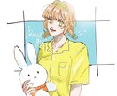 ご希望のイラスト、アイコンを制作いたします 低価格で満足できるイラストを提供♡デフォルメも可！ イメージ5