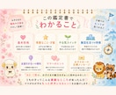 わが子の個性まるわかり鑑定書を作成します 個性や才能、やる気スイッチがわかる！ イメージ3