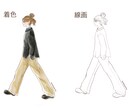 ヘルシーな美容、ファッションイラスト描きます webメディア、sns、雑誌、フリーペーパーにも イメージ4