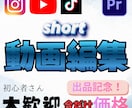 ショート動画作成いたします YouTube、Instagram、TikTok各SNS対応 イメージ1