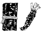 レトロな版画調イラスト描きます どんな題材でもそれっぽく仕上げます。パッケージや挿絵などに。 イメージ2