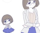 キャラクターイラスト、用途に合わせなんでも描きます ！  まずはお気軽にご相談下さい！ イメージ4