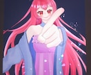 生き生きとした一枚絵制作します 推し活や活動イラストにおすすめ！ イメージ3