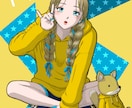 女の子、女性の漫画風イラスト作成します ふんわりとした少女漫画風な絵柄で描きます！絵柄については イメージ2