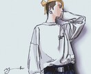 ストリート系のサンプルなイラスト描きます 短納期・お安い値段でご要望に答えます！ イメージ2
