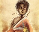 人物を強調した小説の表紙イラストを描きます 人物を主題に見る人の印象に残る表紙イラストを描きます。 イメージ1