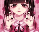 量産/地雷/女の子/夢絵/イラスト描きます 地雷・量産・可愛い女の子描きます♡ イメージ1