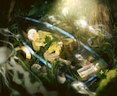 温かみのある背景込みのイラストを描きます どれだけ小物が増えても、一律料金50,000円で承ります イメージ4