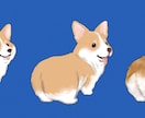 動物のイラストを描きます 服や小物なども含めて描くことが可能です。 イメージ3