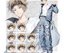 魅力的な立ち絵を作成いたします 表情差分つきでキャラの魅力を引き出します！ イメージ2