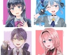アイコン.歌ってみた.グッズ.一枚絵など描きます 透明感のある雰囲気が得意です！商用利用◎ イメージ4