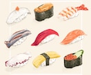 商用◎！リアルで温かみのある食べ物イラスト描きます 水彩で描いたような温かみのある食べ物イラストをお描きします！ イメージ1