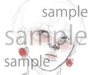 アイコン/ヘッダー　リアル寄り女の子描きます お好みの女の子作成させていただきます。 イメージ5