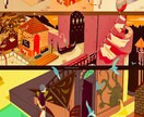 雰囲気あるのイラスト又は書籍挿絵を描きます 世界観のあるオリジナルイラスト/気持ちを伝える線画イラスト〜 イメージ3