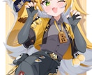 かわいい一枚絵や立ち絵イラストなど制作します 配信活動や観賞用、商用利用も可能です！ イメージ5