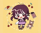 小物ひとつ料金内！ファンシーなSDキャラ描きます グッズやサムネイルに使える！かわいいSDキャラ！ イメージ4