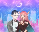 VTuber・広告に！イラスト描きます 複数人物の絡みポーズも可能です！何でもご相談ください♪ イメージ5