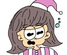 ポップでレトロなイラストを制作します SNSのアイコンなどにどうぞ✿ イメージ3