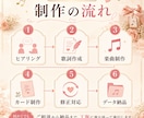 歌・手紙・カードでギフトソングを作ります 渡し方まで提案する心に残るサプライズ イメージ4