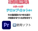 60秒程度の動画をカット、テロップ入れします YouTubeショート、ティックトック、リール動画 イメージ1