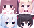 コテ同、夢絵描きます 表情、構図指定可能 可愛く描きます イメージ2