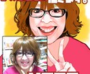 【似顔絵】写真から似顔絵イラストを作成します！【アイコン・記念日に】 イメージ1