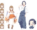 キャラデザ・商用利用込み！立ち絵制作致します IRIAM、TRPG、配信活動などに使用可能！ イメージ2