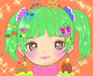 カラフルポップでかわいい女の子のイラストを描きます ポップキュートなスタイルの女の子のイラストが得意です！ イメージ4