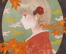 水彩風でアイコン作成します 修正無制限でアイコンや正方形イラスト作成します イメージ4