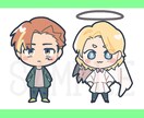 パッと目を引くころっとかわいいミニキャラ描きます シンプルな塗りで誰にでも愛されるミニキャラを イメージ3