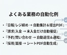 業務を自動化設計図（要件定義つき）に変換作成します ムダ削減→仕様書＆フロー図で納品　自動化・業務効率化支援 イメージ2