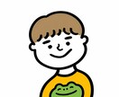 ゆるい雰囲気の似顔絵かきます アイコンやペーパーアイテムに使えるゆるめの似顔絵 イメージ2