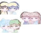 パジャマ量産お描きします ゆるふわなアイコンお作りします‪ イメージ2