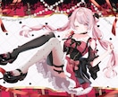 鮮やかな色彩で可愛い女の子やイケメンをお描きします 立ち絵や歌ってみたイラスト、一枚絵、など描かせていただきます イメージ2