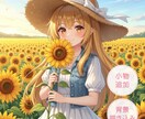 アイコンやサムネに使用できるキャライラスト描きます 即納可！商用可！アニメ風の映えイラスト制作します⭐︎ イメージ7