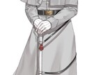 イラストの一枚絵（カラー、アナログ）を描きます 精巧なキャライラストをご希望の方へ イメージ3