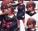 SNSのアイコン、TRPGで使える立ち絵描きます SNS、ココフォリアで表現を彩り豊かに イメージ4