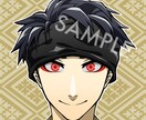パキッとした塗りのアイコンお描きします SNSで使える！貴方のオリジナルキャラもお描きします！ イメージ1