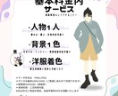 写真をもとに！シンプルな人物イラストをお描きします SNS•ブログに◎｜落ち着いた色味のシンプルな人物アイコン！ イメージ3
